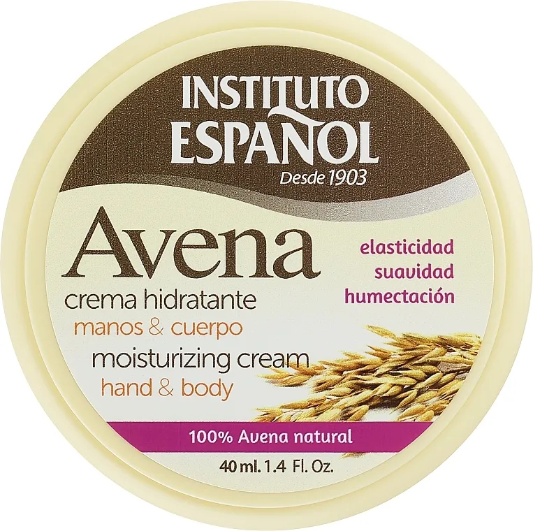 Instituto Espanol Avena Moisturizing Cream Hand And Body Hidratantna krema za ruke i tijelo