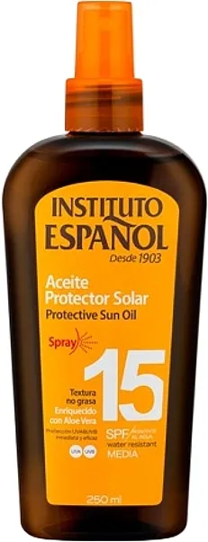 Instituto Espanol Protective Sun Oil Spf 15 Ulje u spreju za sunčanje