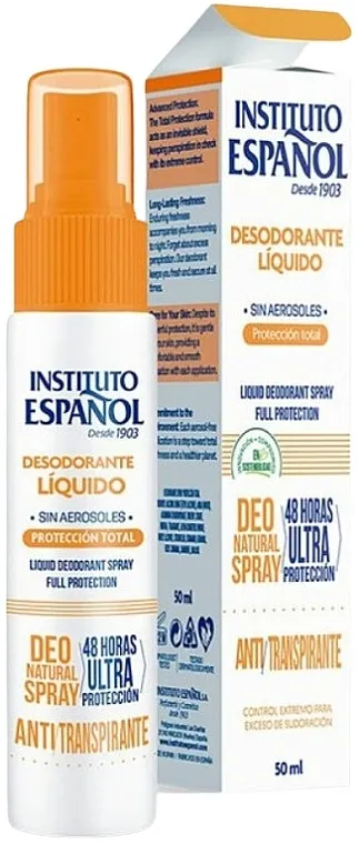 Instituto Espanol Total Protection Liquid Deodorant Dezodorans u spreju