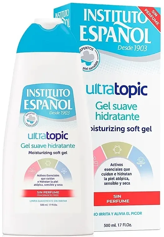 Instituto Espanol Ultratopic Soft Moisturizing Gel Blagi, hidratantni gel za tuširanje