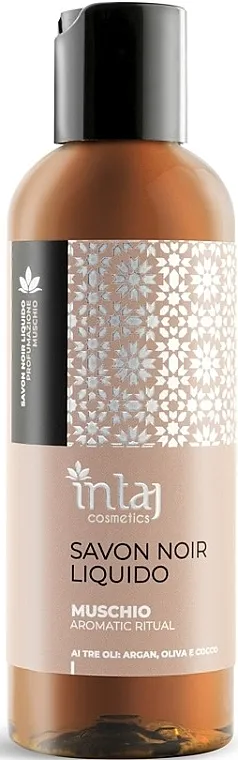 Intaj Cosmetics Black Soap Liquid Muschio Tečni sapun "Muschio"