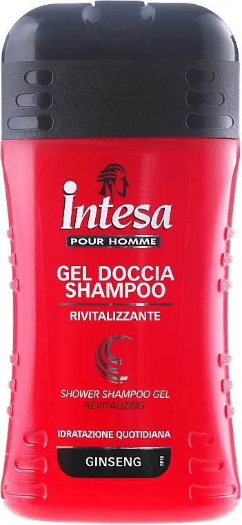 Intesa Classic Black Shower Shampoo Gel Revitalizing Šampon gel za tuširanje s ekstraktom ginsenga