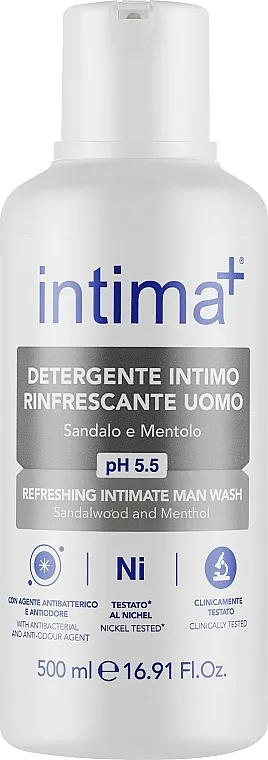 Intima+ Intimate Cleanser For Man pH 5.5 Tečnost za intimnu higijenu za muškarce