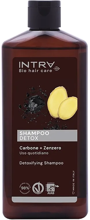 Intra Activated Charcoal &amp; Ginger Detoxifying Shampoo Detoksikacioni šampon