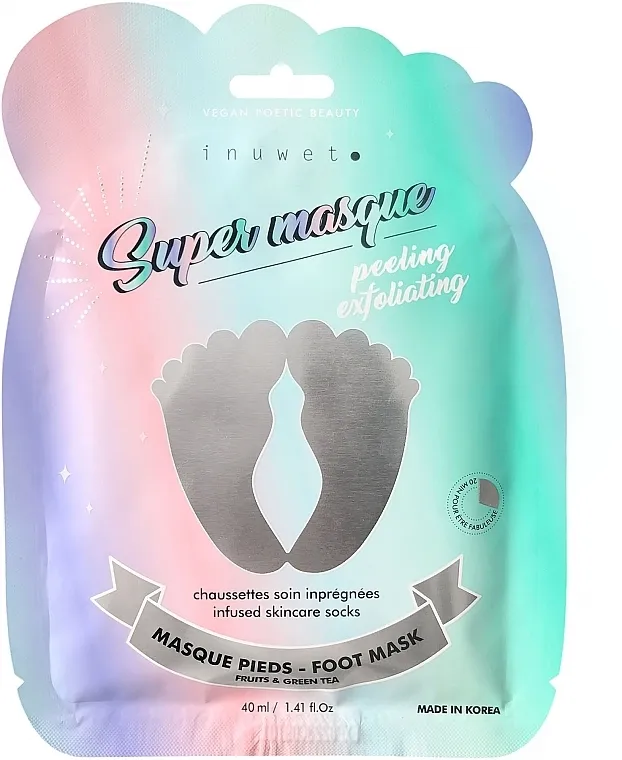 Inuwet Foot Peeling Mask Piling-maska za noge