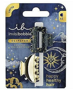 Invisibobble Eclipse Lunar Glam Clipstar Šnala za kosu
