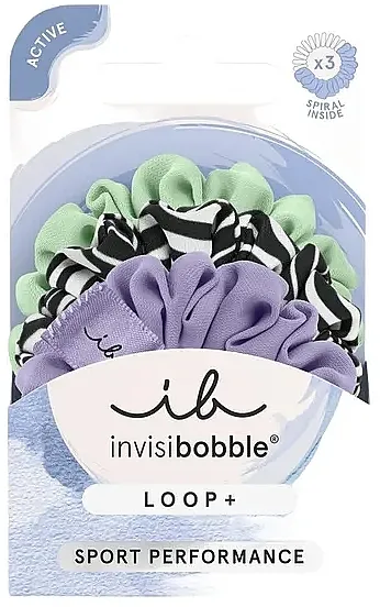Invisibobble Loop + Grip Pro Gumica-narukvica za kosu, 3 kom.