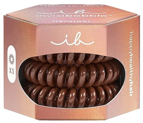 Invisibobble Original Premium Pretzel Brown Gumica za kosu