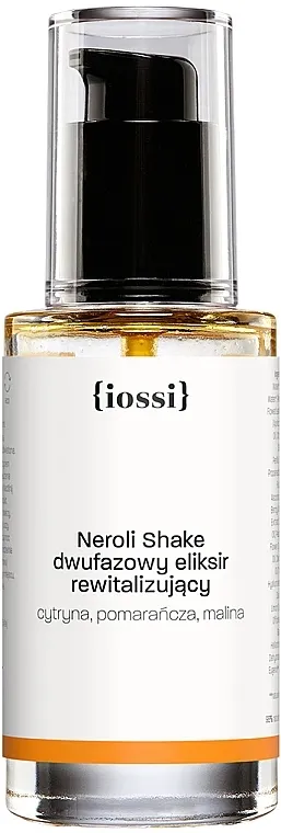 Iossi Neroli Shake Revitalizirajući dvofazni eliksir za lice