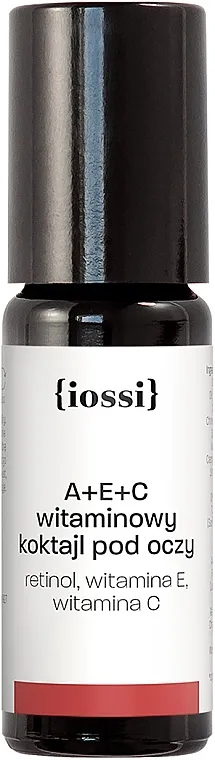 Iossi Vitamin Eye Cocktail A+E+C Noćni vitaminski koktel za oči