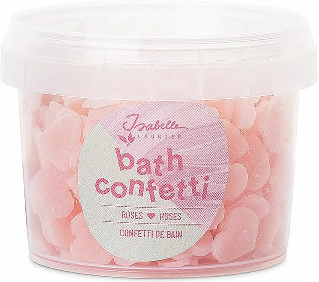 Isabelle Laurier Bath Confetti Ružičaste konfete za kadu "Ruže"