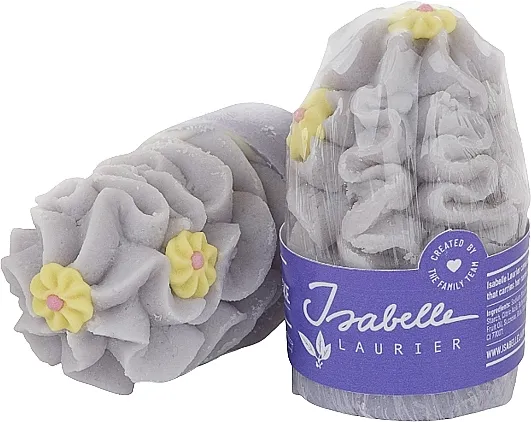 Isabelle Laurier Cream Bath Cupcake Kolačići za kupanje "Purple Rain–Lavender"