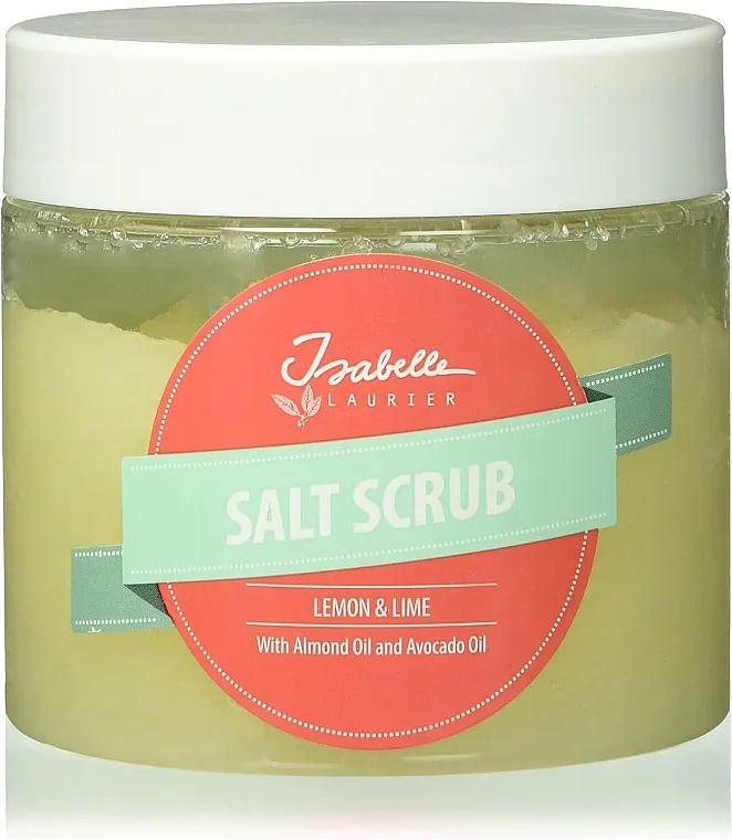 Isabelle Laurier Salt Scrub Lemon &amp; Lime Piling za telo