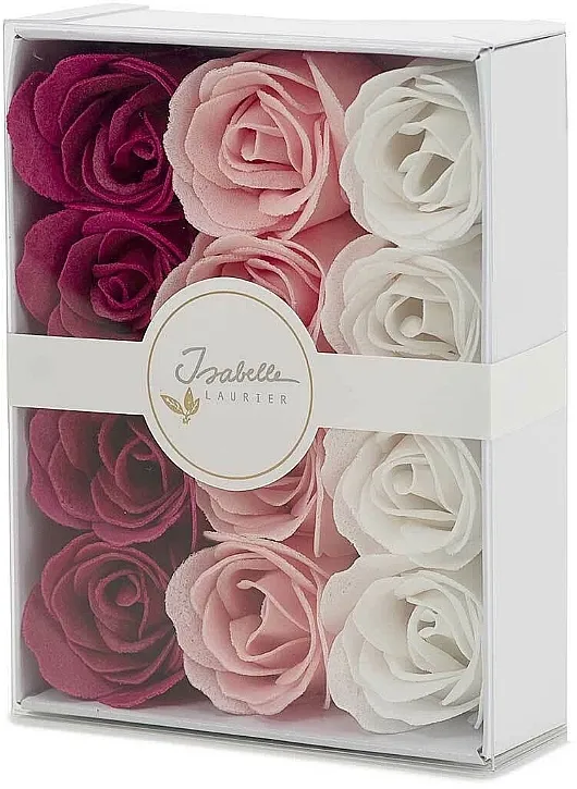 Isabelle Laurier Soap Petal Rose Set sapuna, 12 kom.