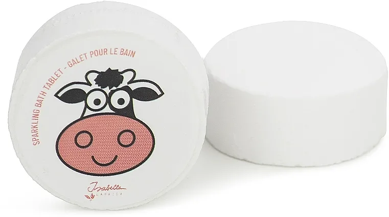 Isabelle Laurier Sparkling Bath Tablet Šumeća tableta za kupanje "Cow-Coconut"