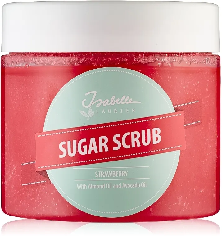 Isabelle Laurier Sugar Scrub Strawberry Piling za telo