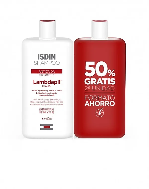 Isdin Anti-Hair Loss Lambdapil Shampoo Duo Set