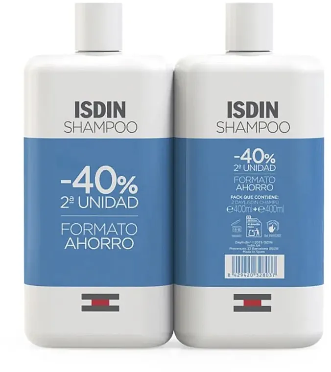 Isdin Daylisdin Ultra Suave Shampoo (shm/2x400ml) Set
