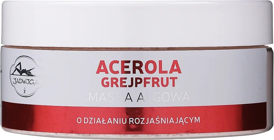 Jadwiga Acerola And Grapefruit Face Mask Posvjetljujuća maska za lice "Acerola i grejpfrut"