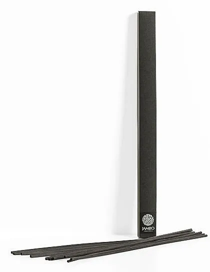 Jambo Collections Diffuser Sticks Black Medium Štapići za difuzor mirisa, crni, 33cm
