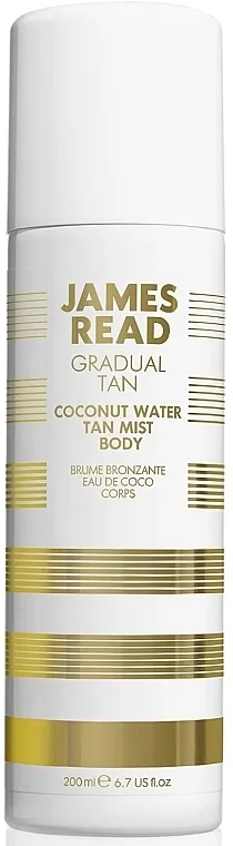 James Read Gradual Tan Coconut Water Tan Mist Body Kokosova voda u spreju "Osvježavajući sjaj"