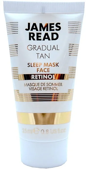 James Read Sleep Mask Face Retinol Gradual Tan (mini) Noćna maska za lice sa kompleksom retinola i efektom tamnjenja