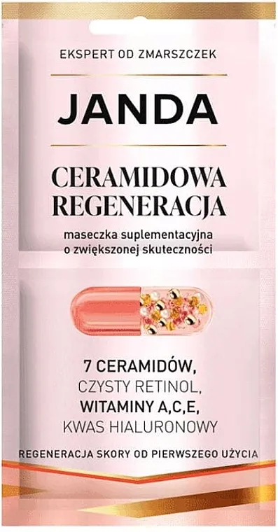 Janda Ceramide Regeneration Supplementation Mask Maska za lice