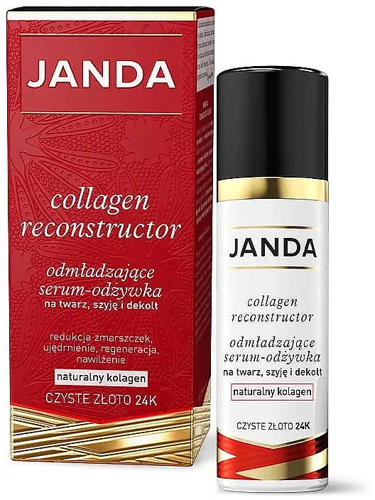 Janda Collagen Reconstructor Podmlađujući serum-regenerator za lice, vrat i dekolte