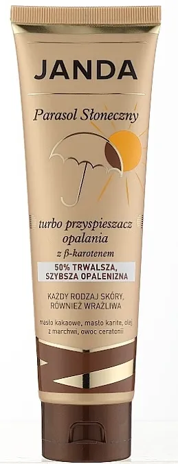 Janda Sun Umbrella Turbo Tan Accelerator Turbo ubrzivač tamnjenja sa beta-karotenom
