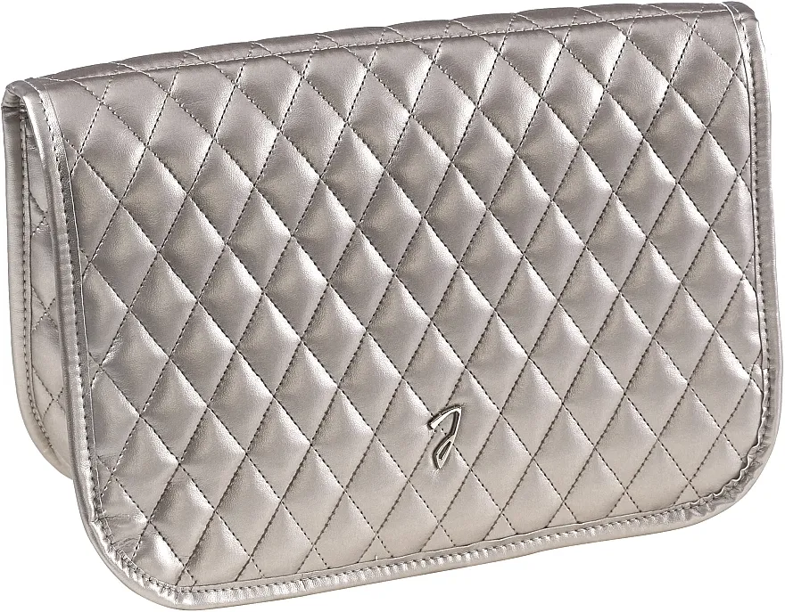 Janeke Chic Big Pouch with Hook Prošivena kozmetička torbica 21,5x27,5x10 cm, A6114VT, bronza