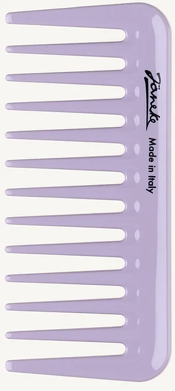 Janeke Mini Supercomb Wide Teeth Lilac Fluo Češalj 82872 sa širokim zupcima, ljubičasti