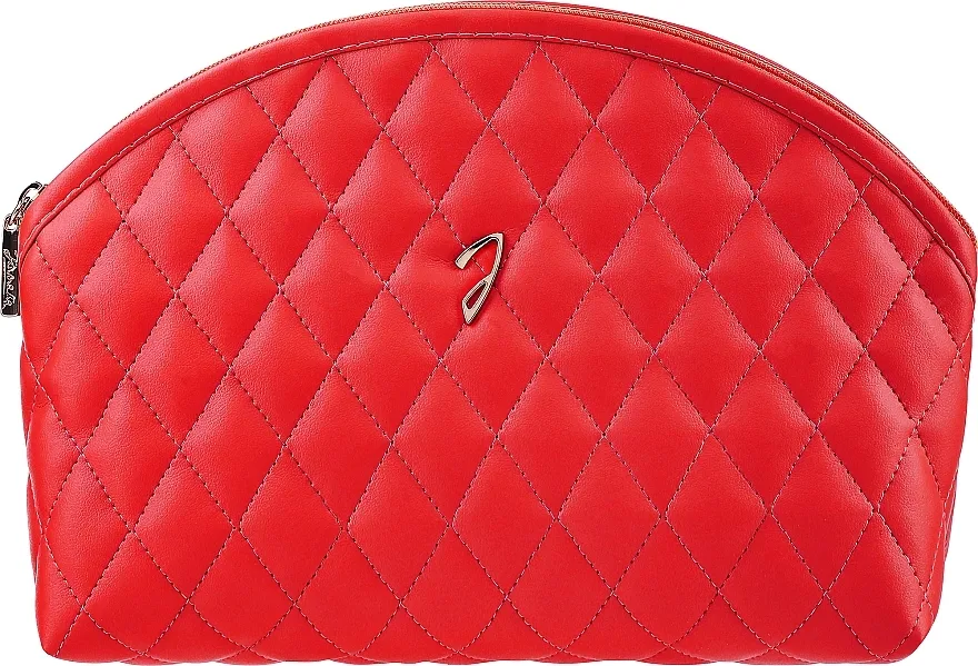 Janeke Quilted Red Pouch Empty Cod Ženska kozmetička torbica, crvena