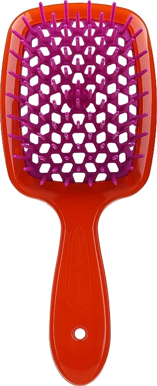Janeke Superbrush Small Četka za kosu, narandžasta s ružičastom