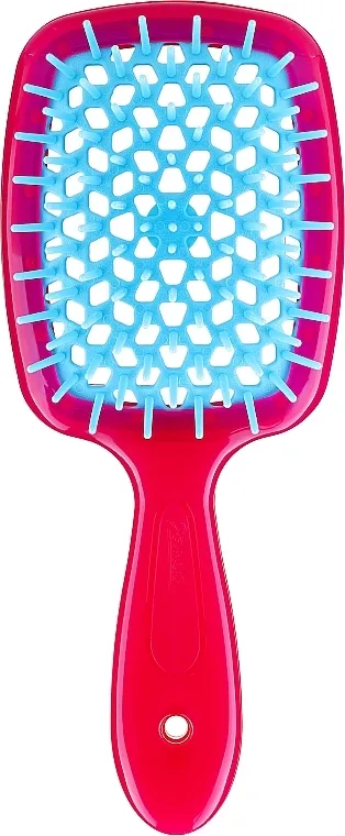 Janeke Superbrush Small Četka za kosu, ružičasta i plava