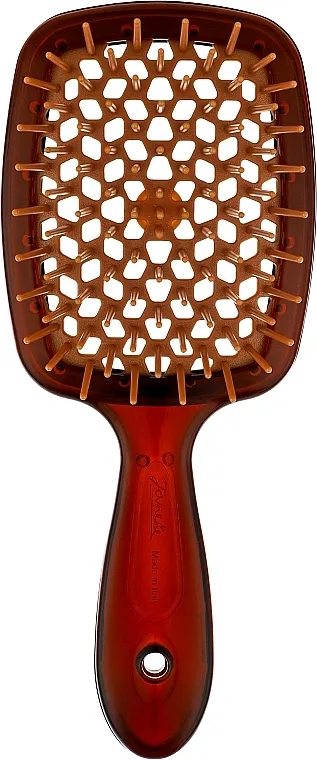 Janeke SuperBrush Small Vented Brush Četka za kosu SP234CON, braon zupci, braon