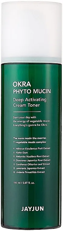 JayJun Okra Phyto Mucin Deep Activating Cream Toner Hranjivi tonik