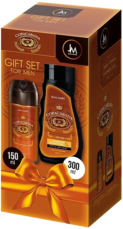 Jean Marc Copacabana (deo/150ml + gel/300ml) Set