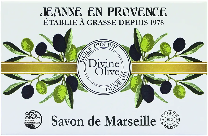 Jeanne en Provence Divine Olive Savon de Marseille Sapun