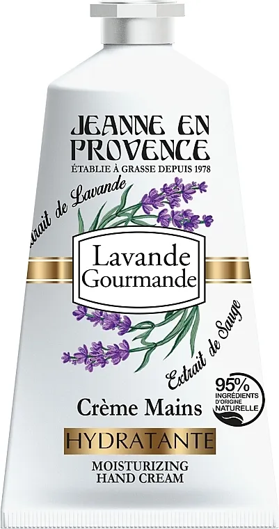 Jeanne en Provence Lavende Moisturizing Hand Cream Krema za ruke "Lavanda"