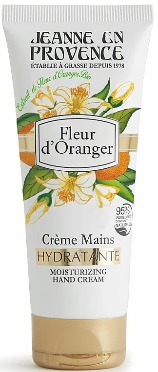 Jeanne en Provence Nourishing Hand Cream Fleur D'orange Krema za ruke