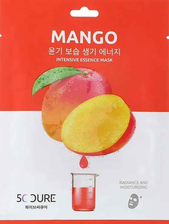 Jkosmec 5 C Mango Intensive Essence Mask Maska za lice sa ekstraktom manga