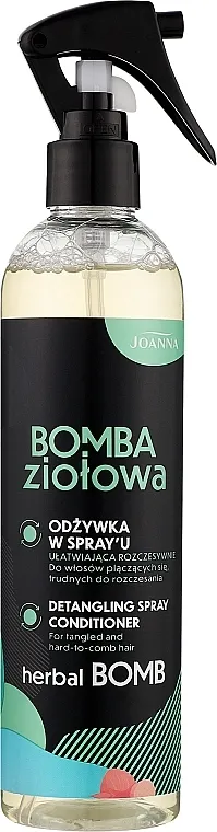 Joanna Herbal Bomb Detangling Spray Conditioner Regenerator u spreju za lakše rasčešljavanje kose