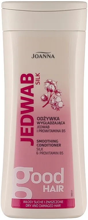 Joanna Jedwab Silk Smoothing Conditioner Zaglađujući regenerator sa svilom za suhu i oštećenu kosu