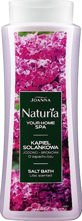 Joanna Nuturia Body Spa Salt Bath Lilac Scented Sol za kupanje "Jorgovan"