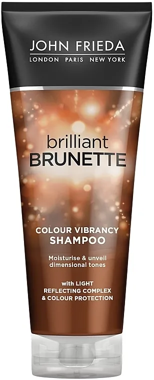 John Frieda Brilliant Brunette Colour Protecting Hidratantni šampon za zaštitu boje tamne kose