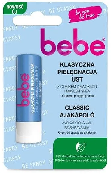 Johnson’s® Bebe Young Care Classic Lip Balm Klasični balzam za usne s uljem avokada i shea maslacem