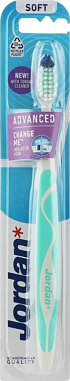 Jordan Advanced Soft Toothbrush Četkica za zube meka Advanced, tirkizna