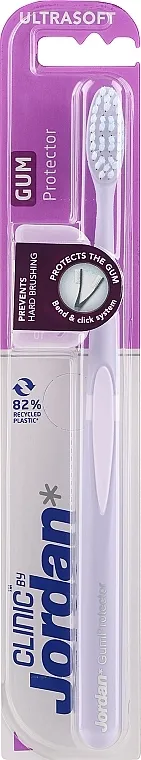 Jordan Clinic Gum Protector Ultra Soft Toothbrush Četkica za zube, ultra meka, ljubičasta