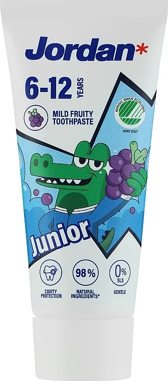 Jordan Junior Toothpaste Dečja pasta za zube 6-12 godina, krokodil