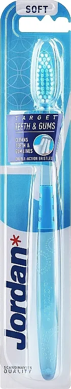 Jordan Target Teeth &amp; Gums Soft Četkica za zube soft Target, plava